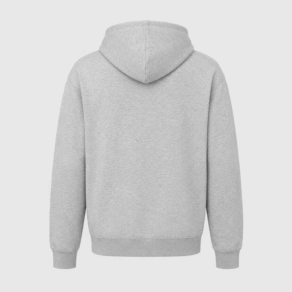 Basic Zip-Hoodie inkl. DTF Logodruck